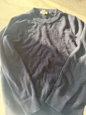 Kids Navy Crewneck Sweater